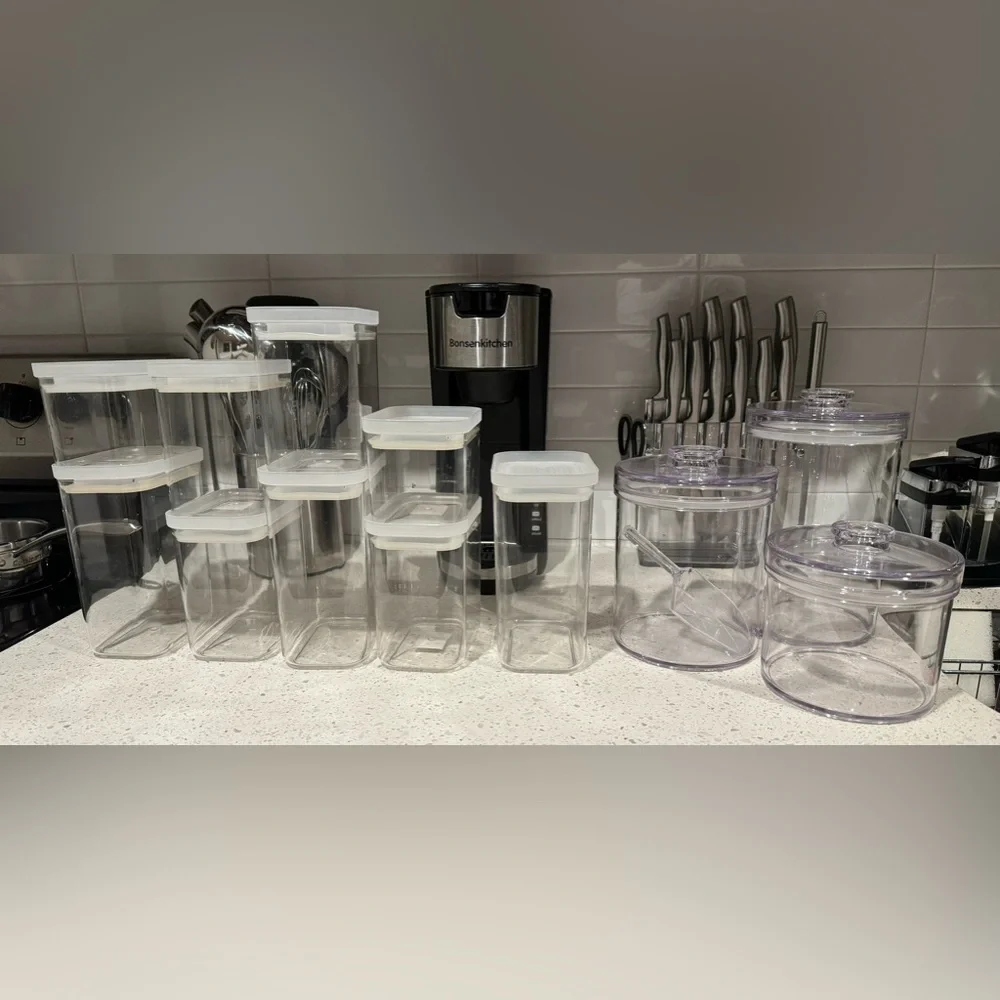 The Container Store Clear Storage - Picture 1 of 2